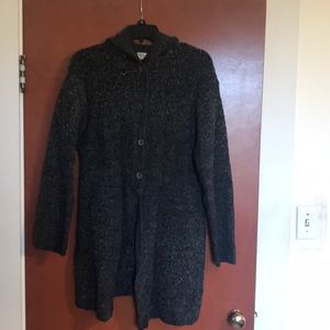 Long Gray Cardigan